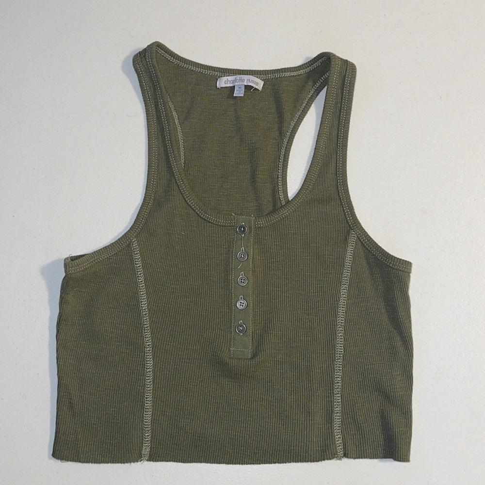 💙 6/$20 Women Charlotte Russe Crop Top size Medium